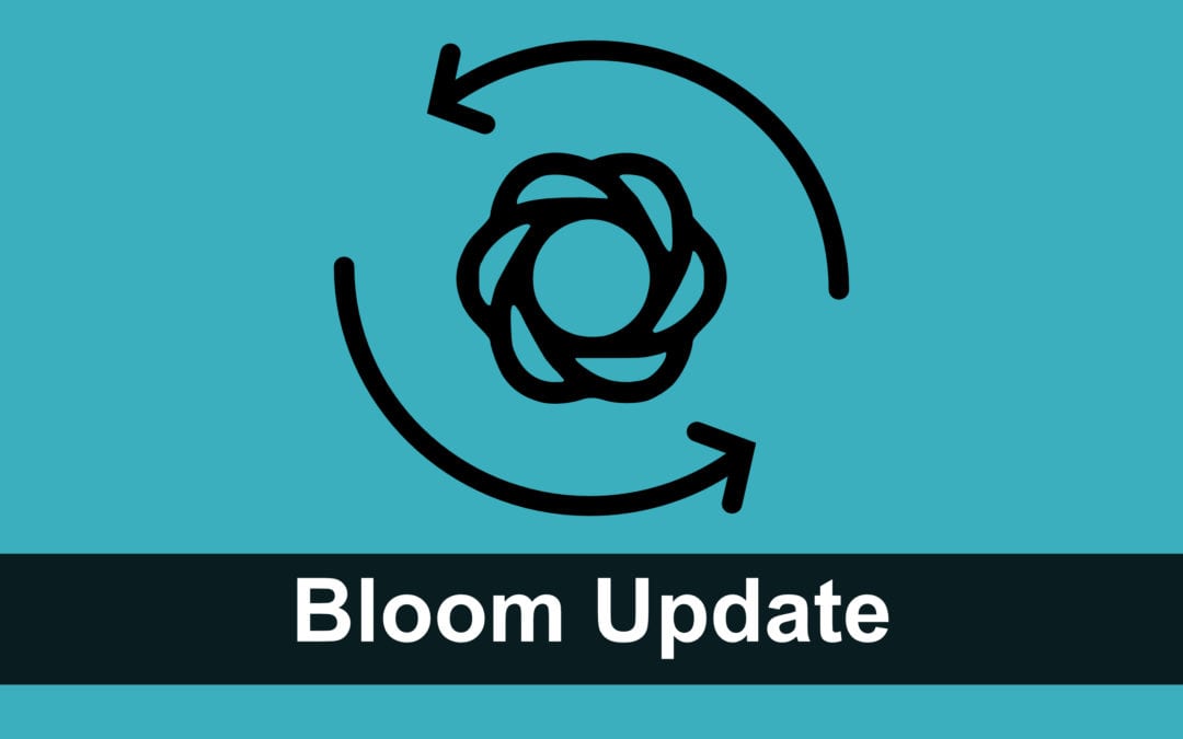 Bloom Plugin Update auf Version 1.2